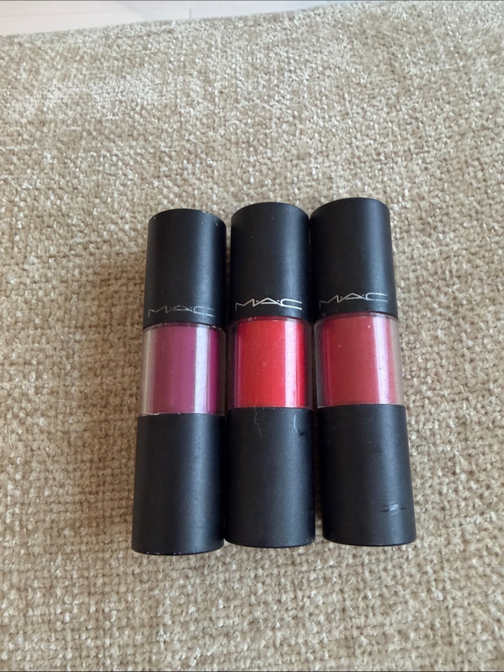 MAC Cosmetics Versicolor Stain Lipstick Trio- Discontinued! Hard to find
